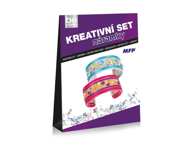 Kreatívne set - náramky 2ks